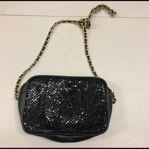 Whiting & Davis Black Gold Vintage Evening Bag